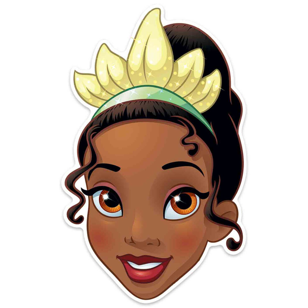 Tiana Official Disney Princess Child Size 2D Card Party Mask