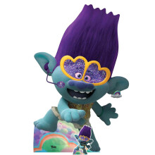 Branch Singing Official Trolls World Tour Lifesize Cardboard Cutout