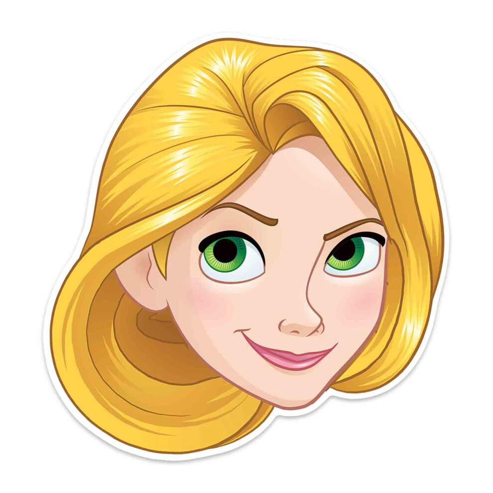 Disney Rapunzel Official Princess Child Size 2D Card Party Mask