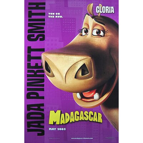 Madagascar (Double Sided Advance Gloria) Original Cinema Poster