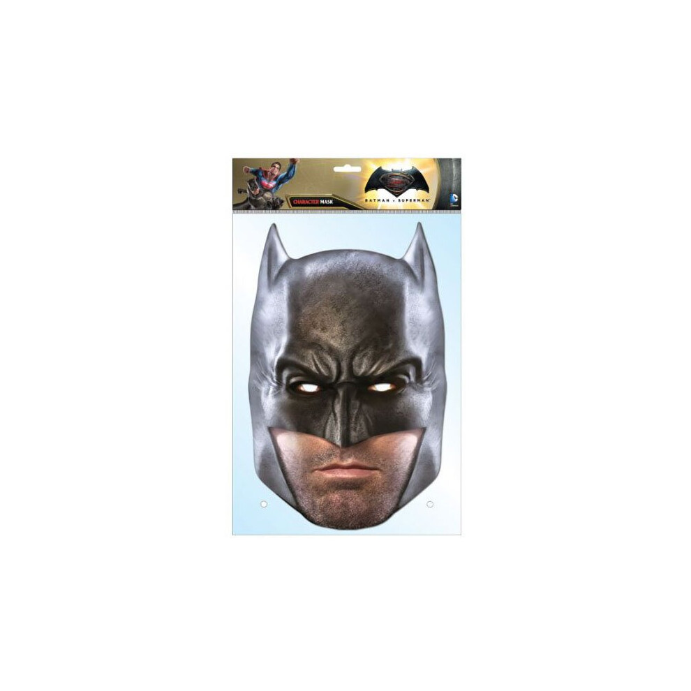 Batman Dawn Of Justice Ben Affleck Single Card Party Fancy Dress Mask