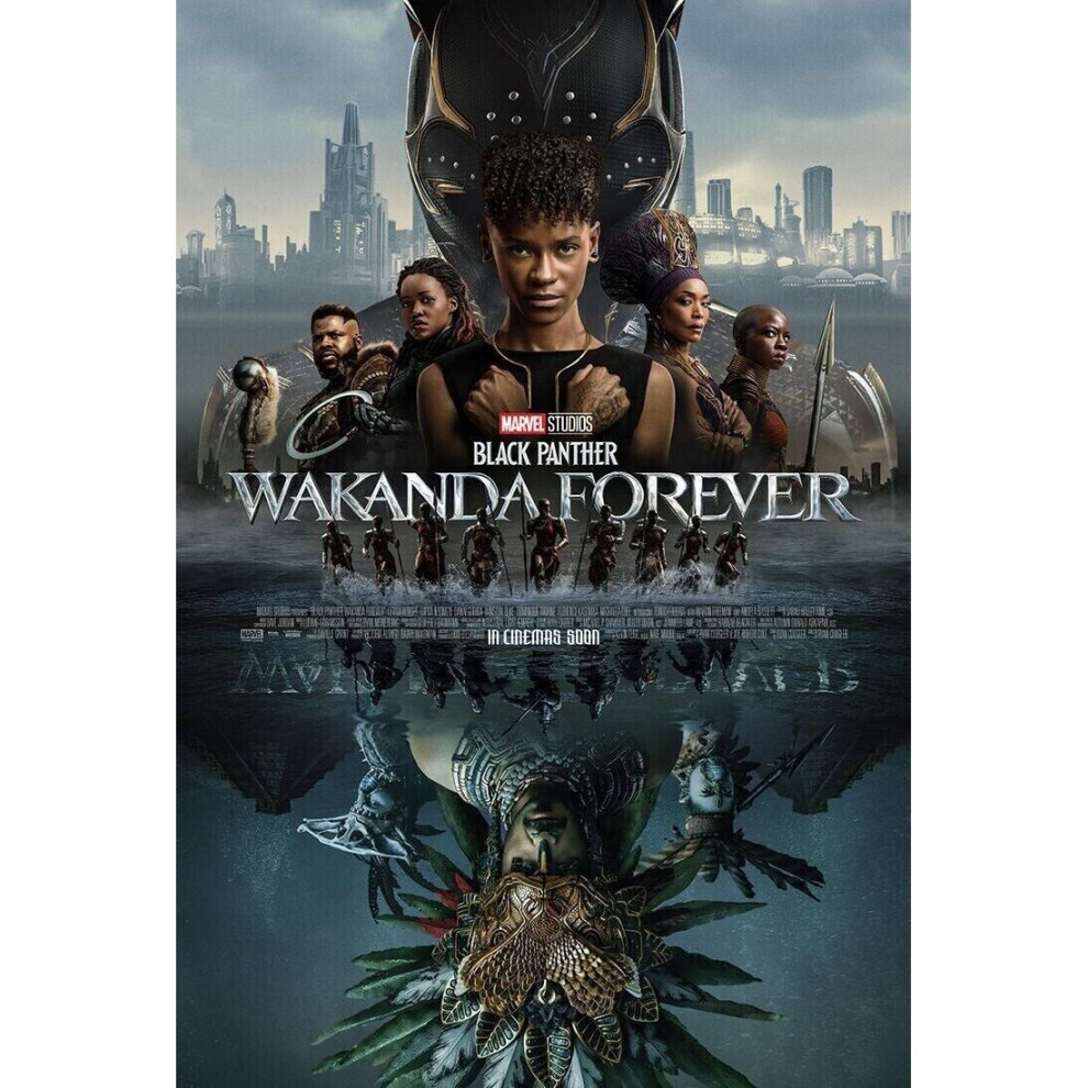 Black Panther Wakanda Forever Poster - Final Style