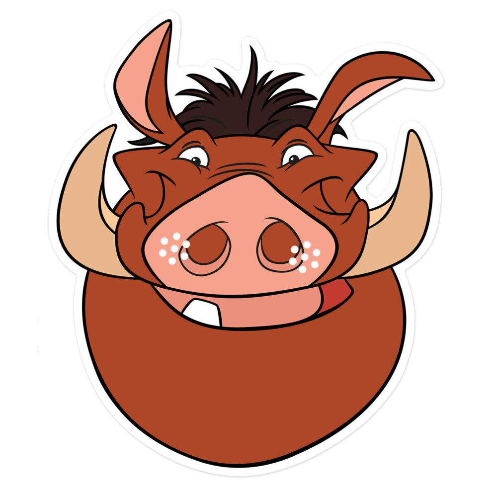 Pumbaa from The Lion King Official Disney 2D Card Party Mask