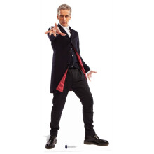 The 12th Doctor Who Peter Capaldi Mini Cardboard Cutout / Standee / Standup