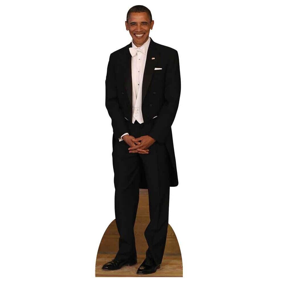 President Barack Obama Tuxedo Lifesize Cardboard Cutout / Standee ...