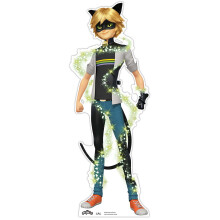 Cat Noir from Miraculous Transformation Style Mini Cardboard Cutout Official