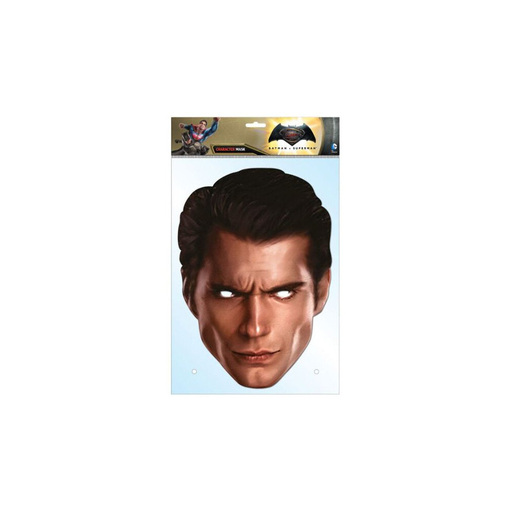 Superman Dawn Of Justice Henry Cavill Single Card Party Fancy Dress Mask Not,Specified