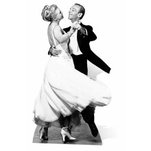 Fred Astaire and Ginger Rogers Lifesize Cardboard Cutout / Standee / Standup