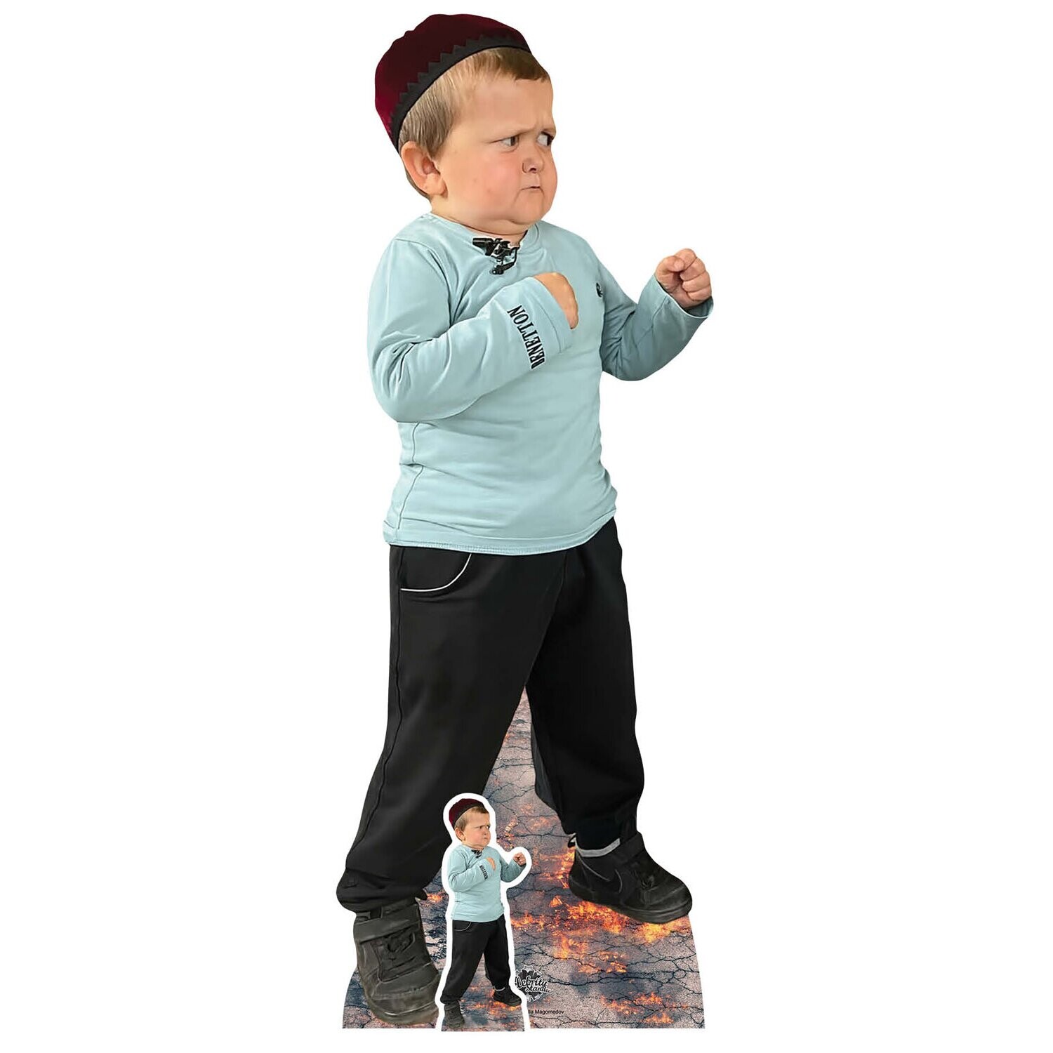 Hasbulla Magomedov Fighting Style Lifesize Cardboard Cutout / Standee