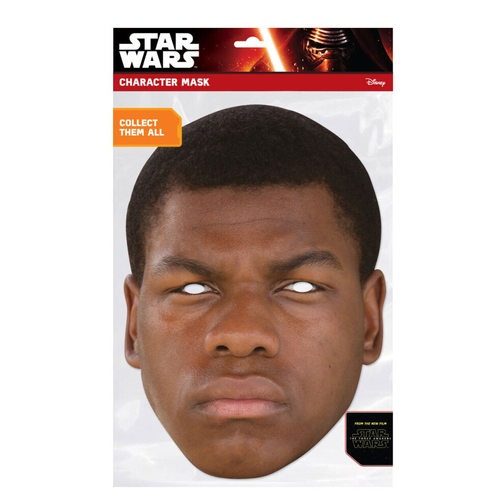 Finn Official Star Wars The Force Awakens Card Party Fancy Dress Mask