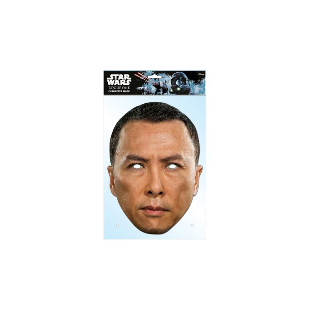 Chirrut Imwe Rogue One: A Star Wars Story Single 2D Card Party Fancy Dress Mask