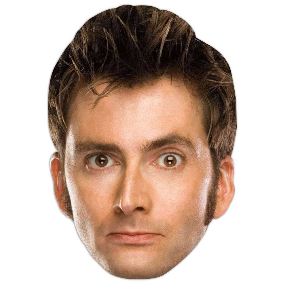 David Tennant Doctor Who Card Fancy Dress Mask (The Tenth Doctor)