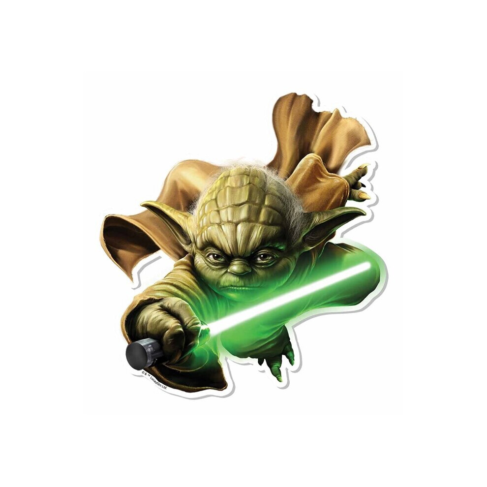 Star Wars Yoda 3D Effect Official Pop Out Cardboard Cutout / Standee Wall Art