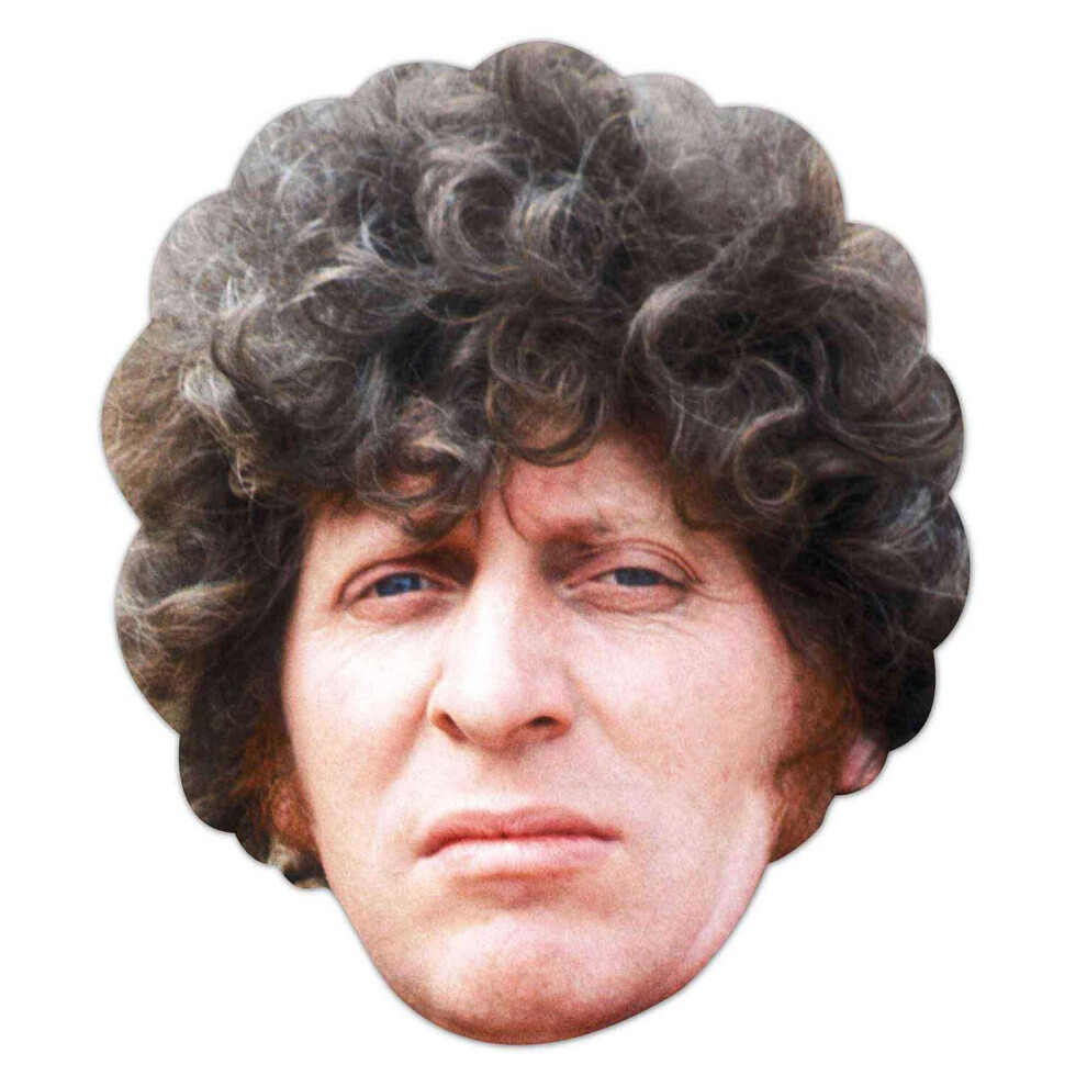 Tom Baker Doctor Who Card Fancy Dress Mask (The Fourth Doctor)