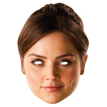 Clara Oswald Party Card Fancy Dress Mask (Doctor Who)