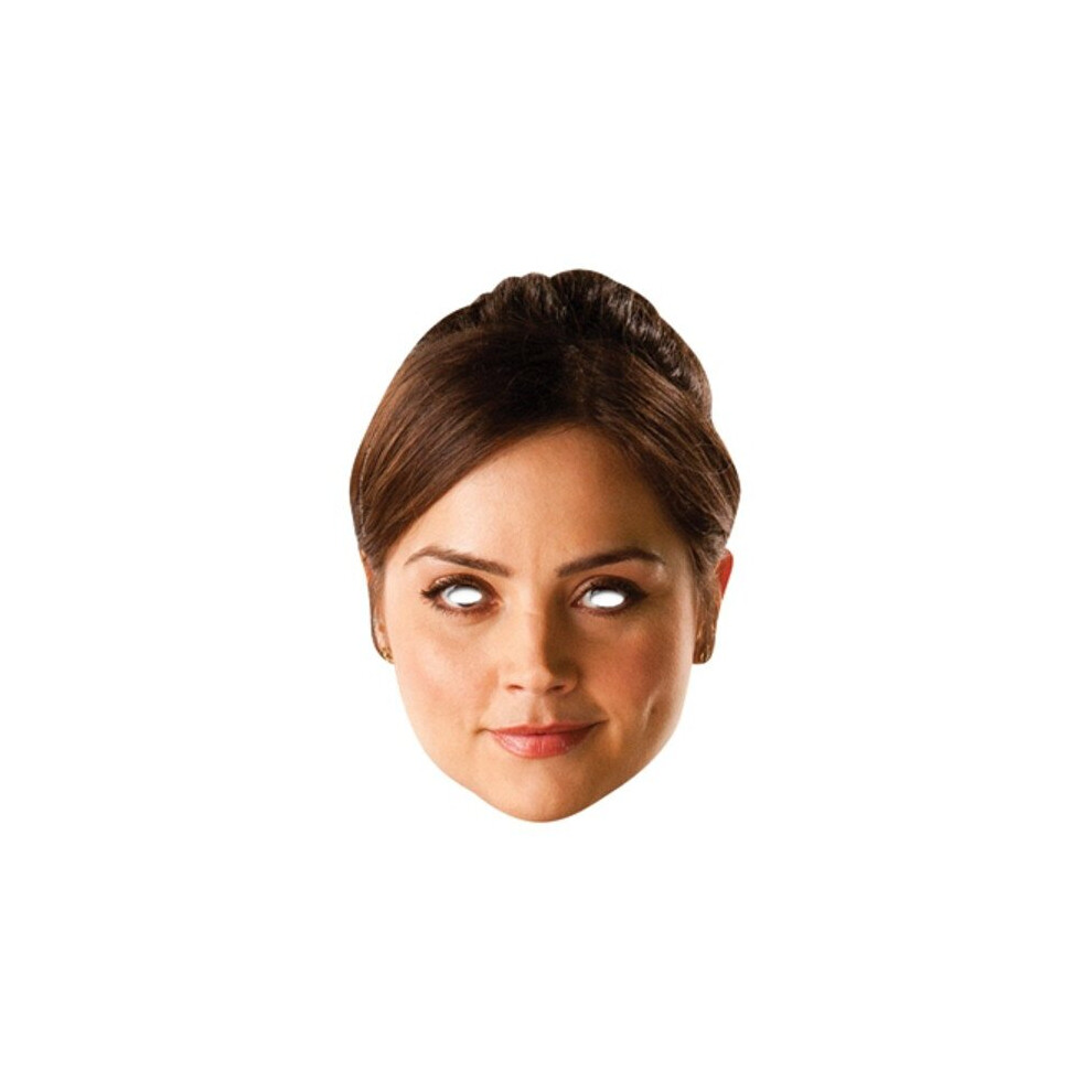 Clara Oswald Party Card Fancy Dress Mask (Doctor Who)