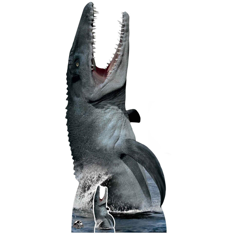 Jurassic World Mosasaurus Official Lifesize Cardboard Cutout / Standee