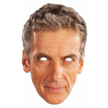 Peter Capaldi The 12th Doctor Who Card Party Card Fancy Dress Mask