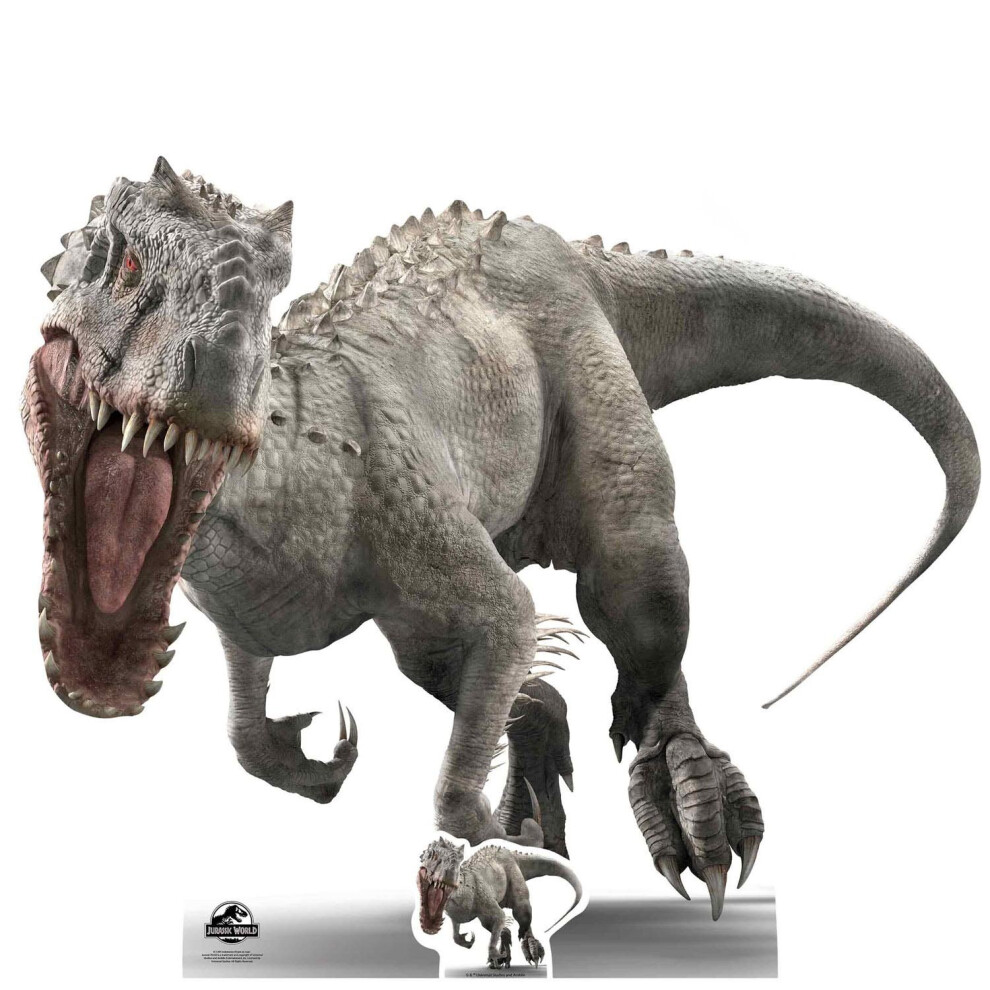 Indominus Rex Roar Style Official Jurassic World Lifesize Cardboard Cutout / Standee