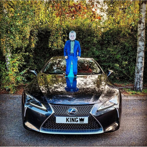 Hasbulla Magomedov Fighting Style Lifesize Cardboard Cutout / Standee