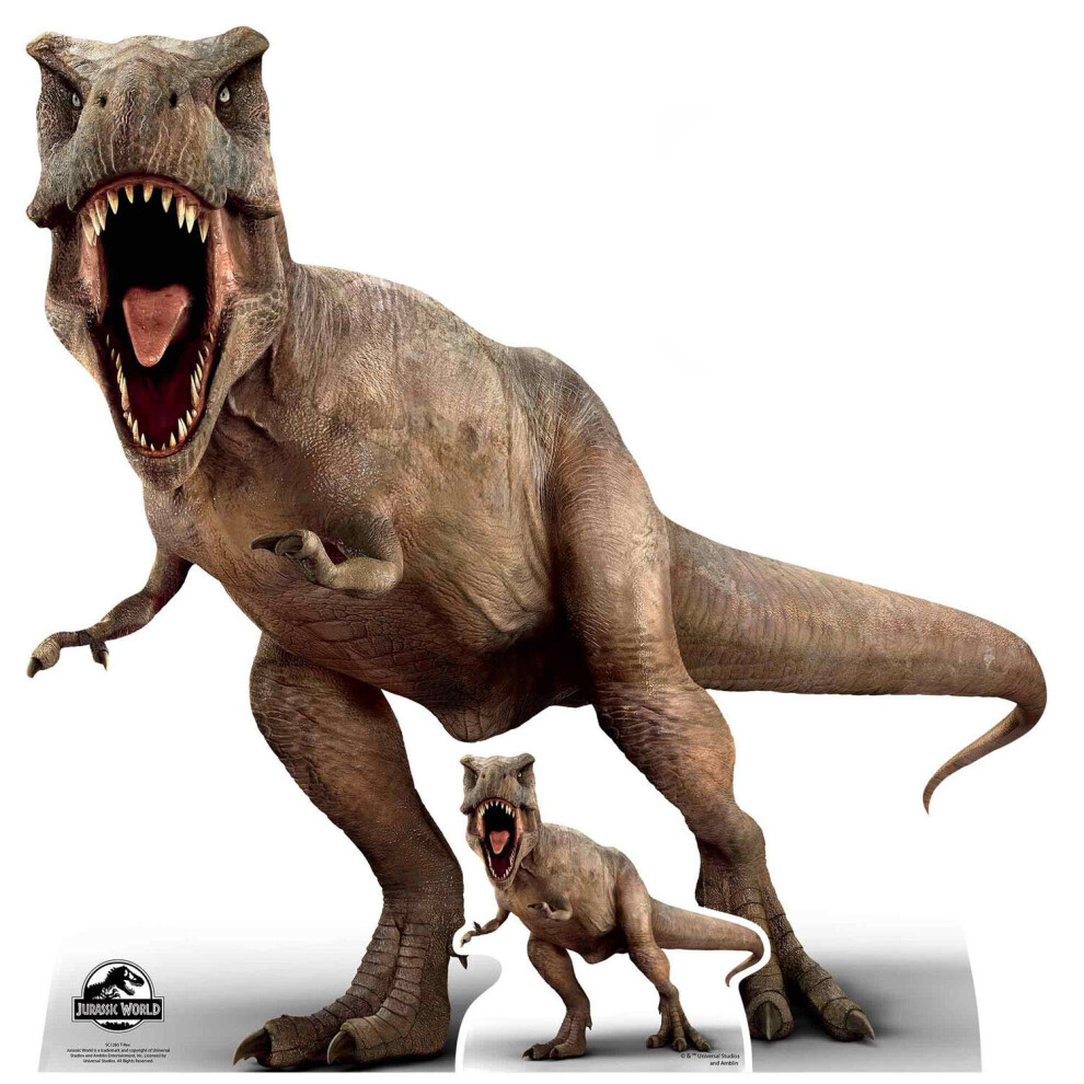 Jurassic World Tyrannosaurus Rex Official Cardboard Cutout / Standee