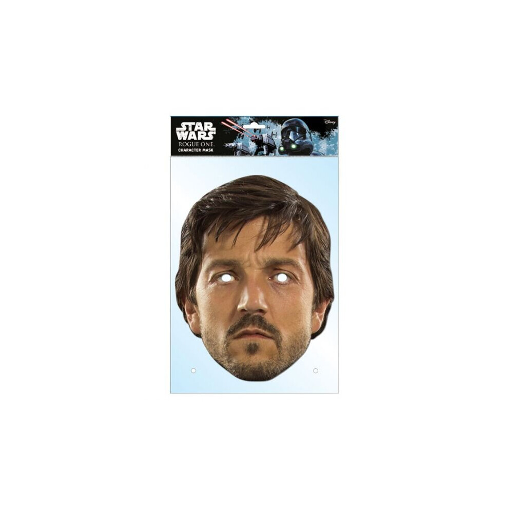 Cassian Andor Rogue One: A Star Wars Story Single 2D Card Party Fancy Dress Mask