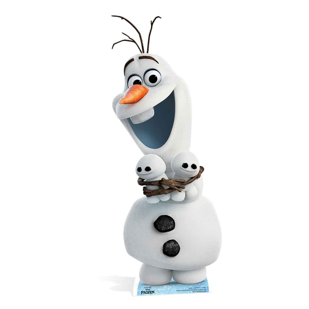 Olaf from Frozen Fever Disney Cardboard Cutout / Standee