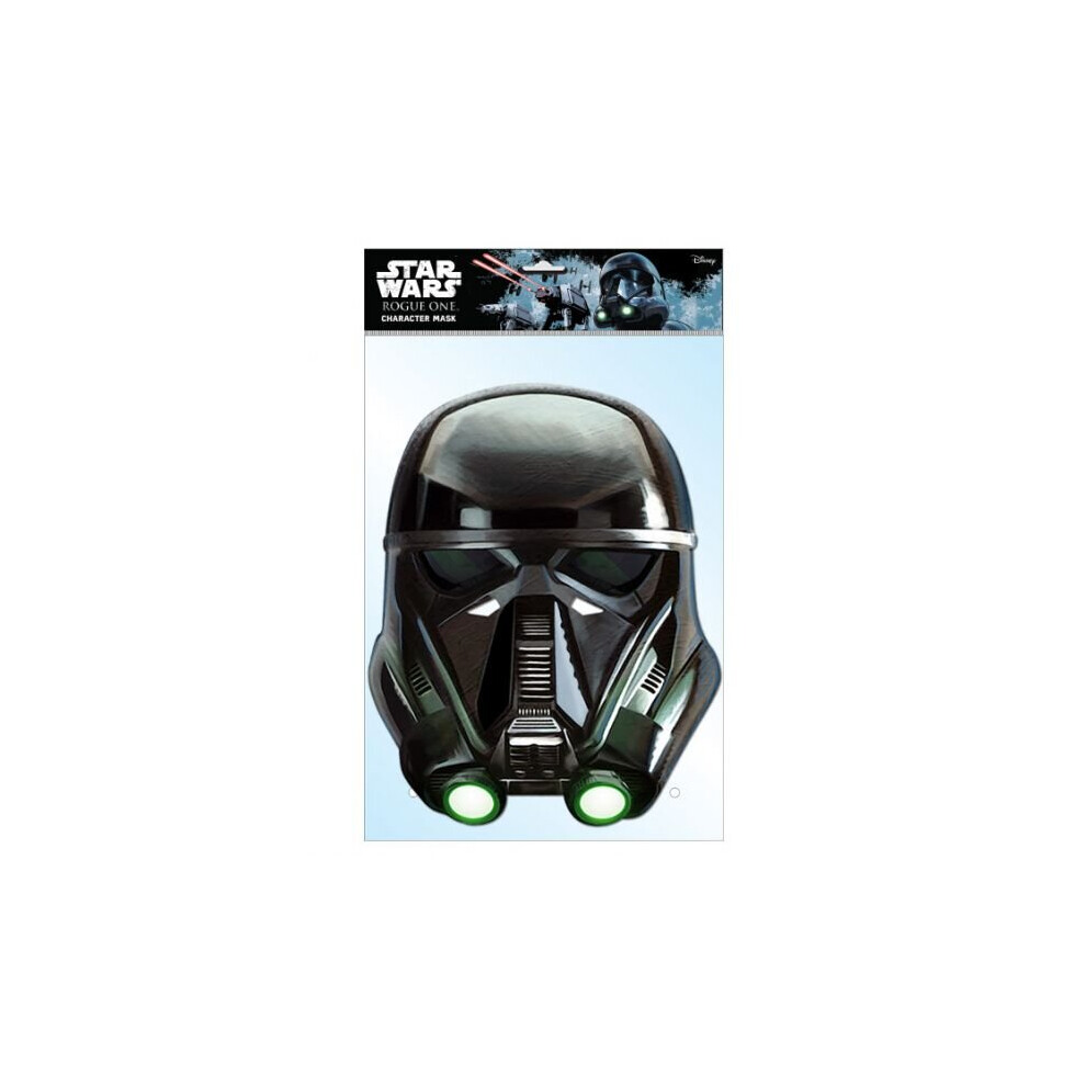 Star Wars Death Trooper Official Rogue One Card Party Fancy Dress Mask Not,Specified