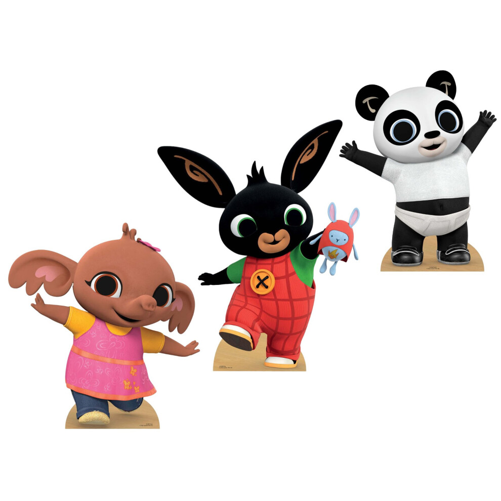 Bing Cardboard Cutout Collection of 3 with Bing, Pando and Sula