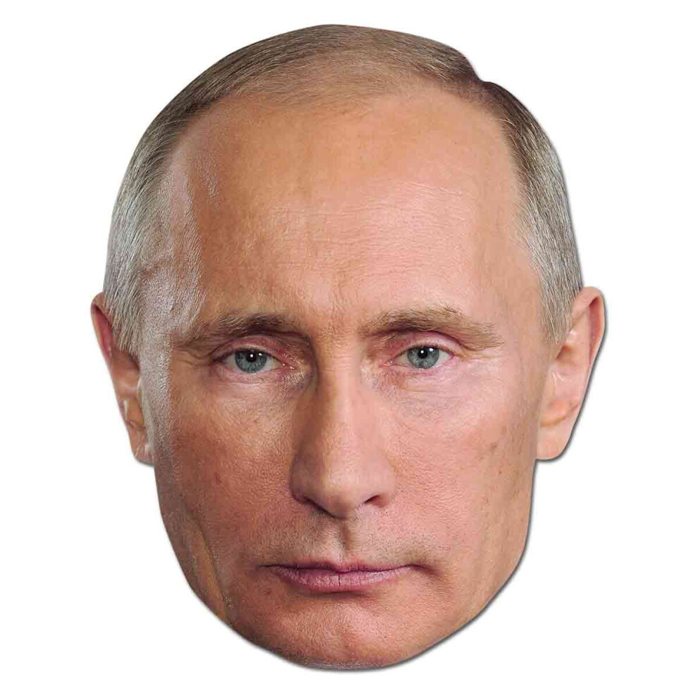 Vladimir Putin Russian President Politician Card Party Fancy Dress Mask