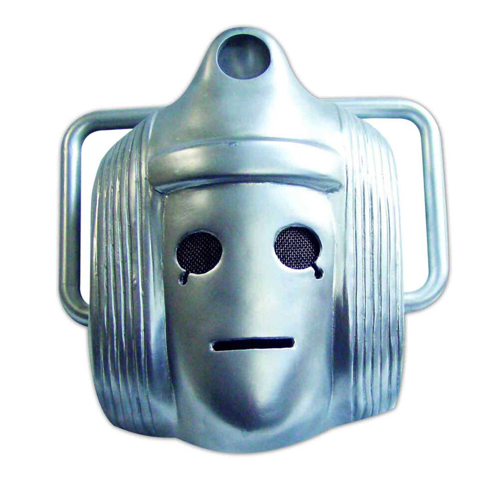 Classic Cyberman Doctor Who Card Fancy Dress Mask