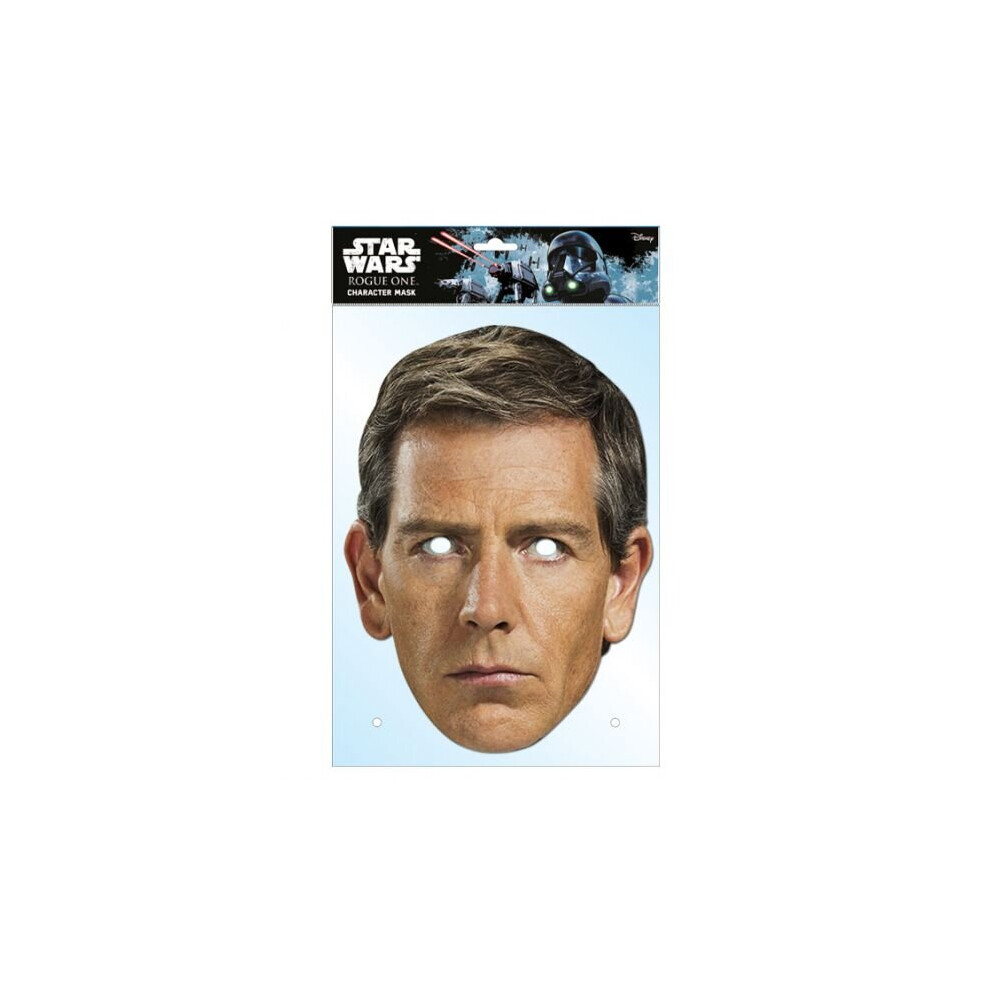 Orson Krennic Rogue One: A Star Wars Story Single 2D Card Party Fancy Dress Mask