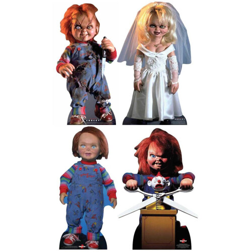 Chucky Collection Official Cardboard Cutout / Standee Set of 4 on OnBuy