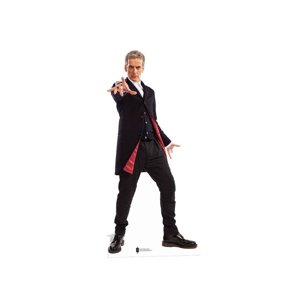 The 12th Doctor Who Peter Capaldi Lifesize Cardboard Cutout / Standee / Standup