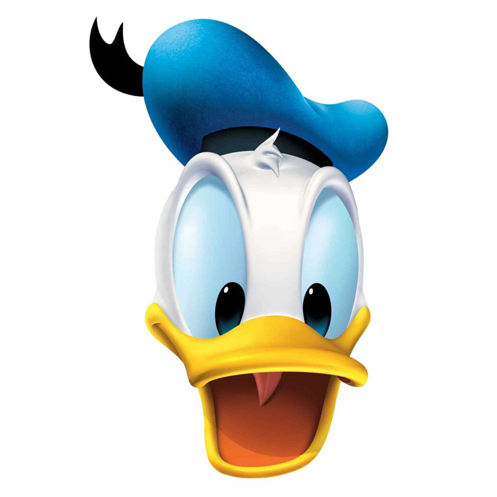 Donald Duck Card Fancy Dress Mask