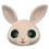 Bing Charlie the Bunny from Bing Official 2D Card Party Mask 1