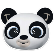 Pando the Panda from Bing Official 2D Card Party Mask