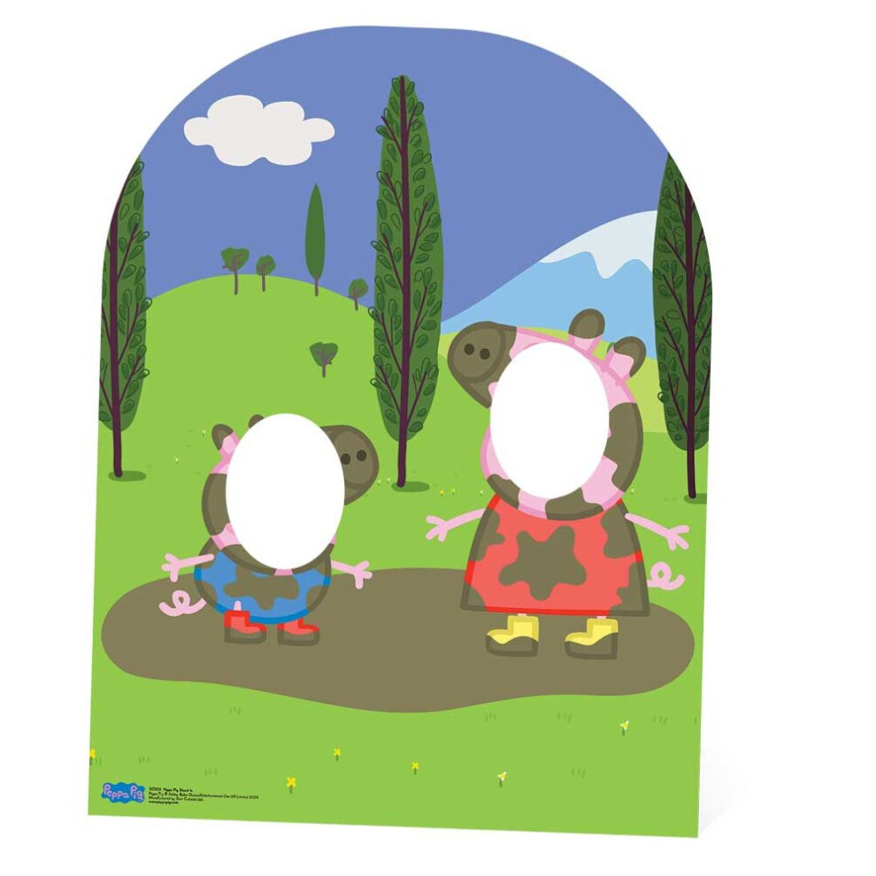 Peppa Pig Muddy Puddle Child Size Stand-in Cardboard Cutout / Standee / Stand Up