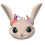Bing Coco the Bunny from Bing Official 2D Card Party Mask 1