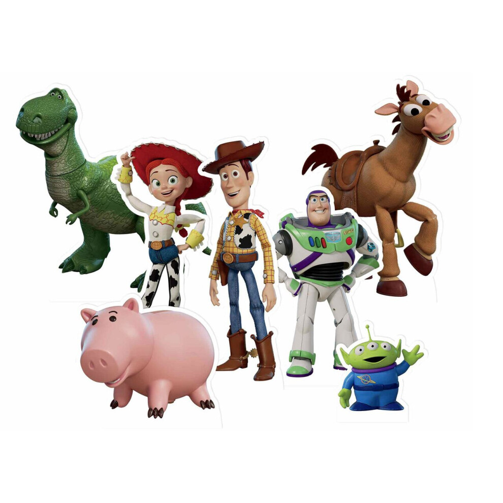 Toy Story Official Table Top Cardboard Cutouts Party Pack of 7