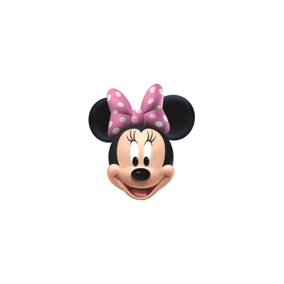 Minnie Mouse Card Fancy Dress Mask