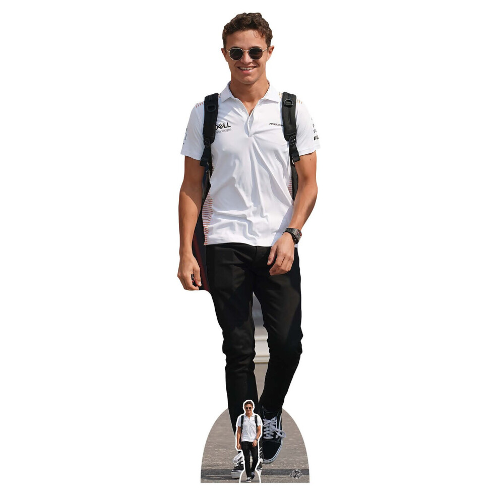 Lando Norris Racing Driver Lifesize Cardboard Cutout