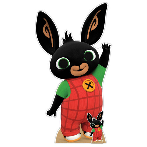 Bing Bing Bunny Waving Official Cardboard Cutout / Standee / Standup