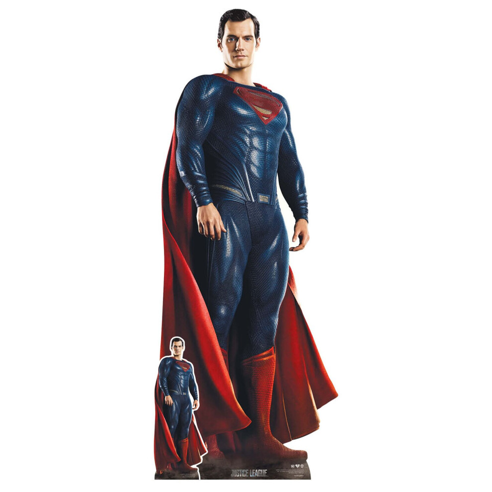Superman Henry Cavill Cape Style Official Lifesize Cardboard Cutout / Standee