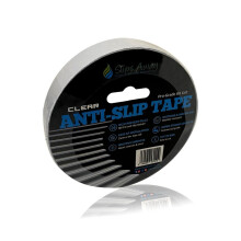 (CLEAR, 25mm x 5m) Short Length Anti Slip Tape Rolls Standard Grade 5 Metres