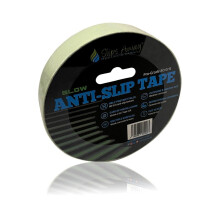 (GLOW, 25mm x 5m) Short Length Anti Slip Tape Rolls Standard Grade 5 Metres