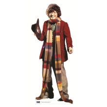 The 4th Doctor Tom Baker Classic Doctor Who Lifesize Cardboard Cutout / Standee