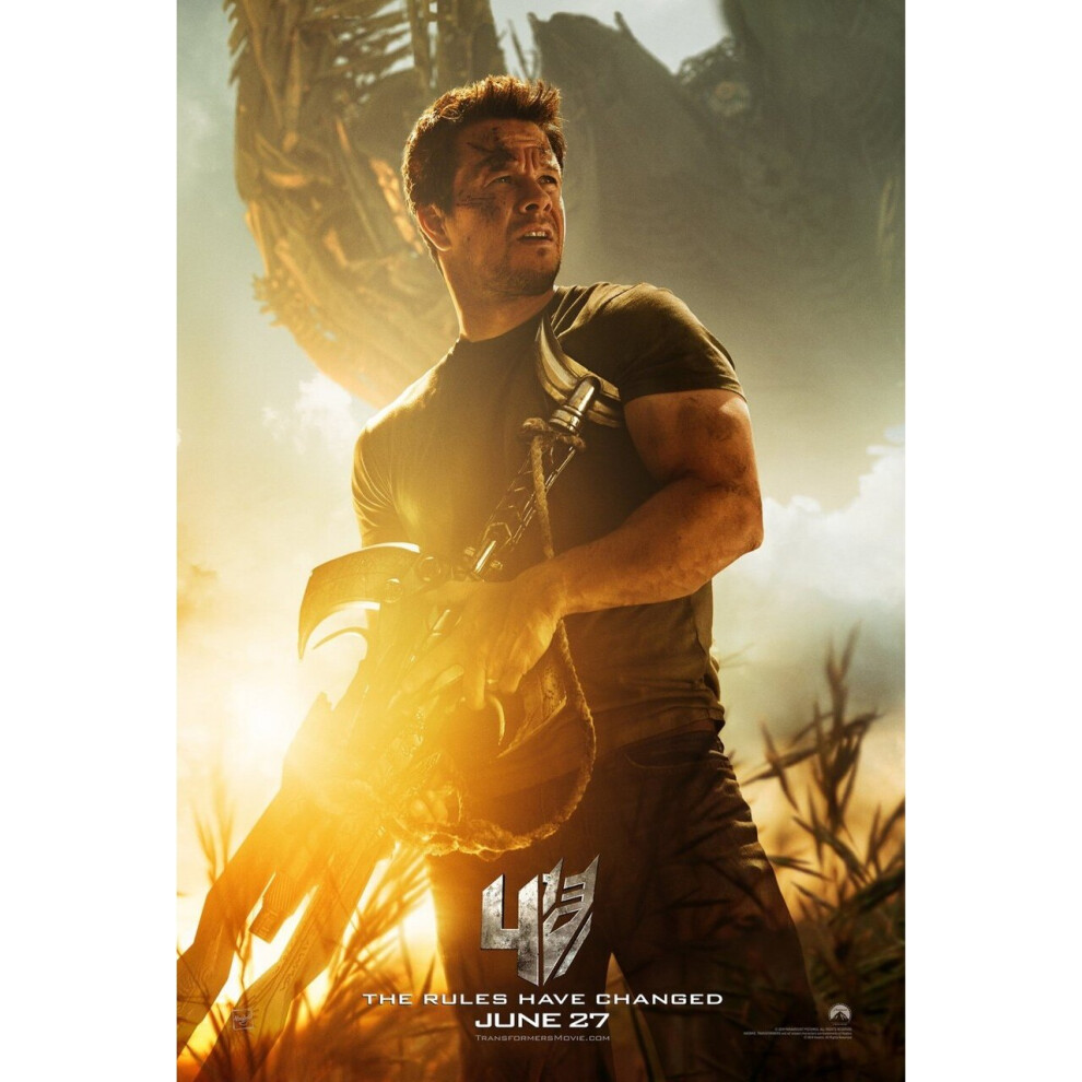 Transformers Age Of Extinction Original Movie Poster - Double Sided Advance Style A