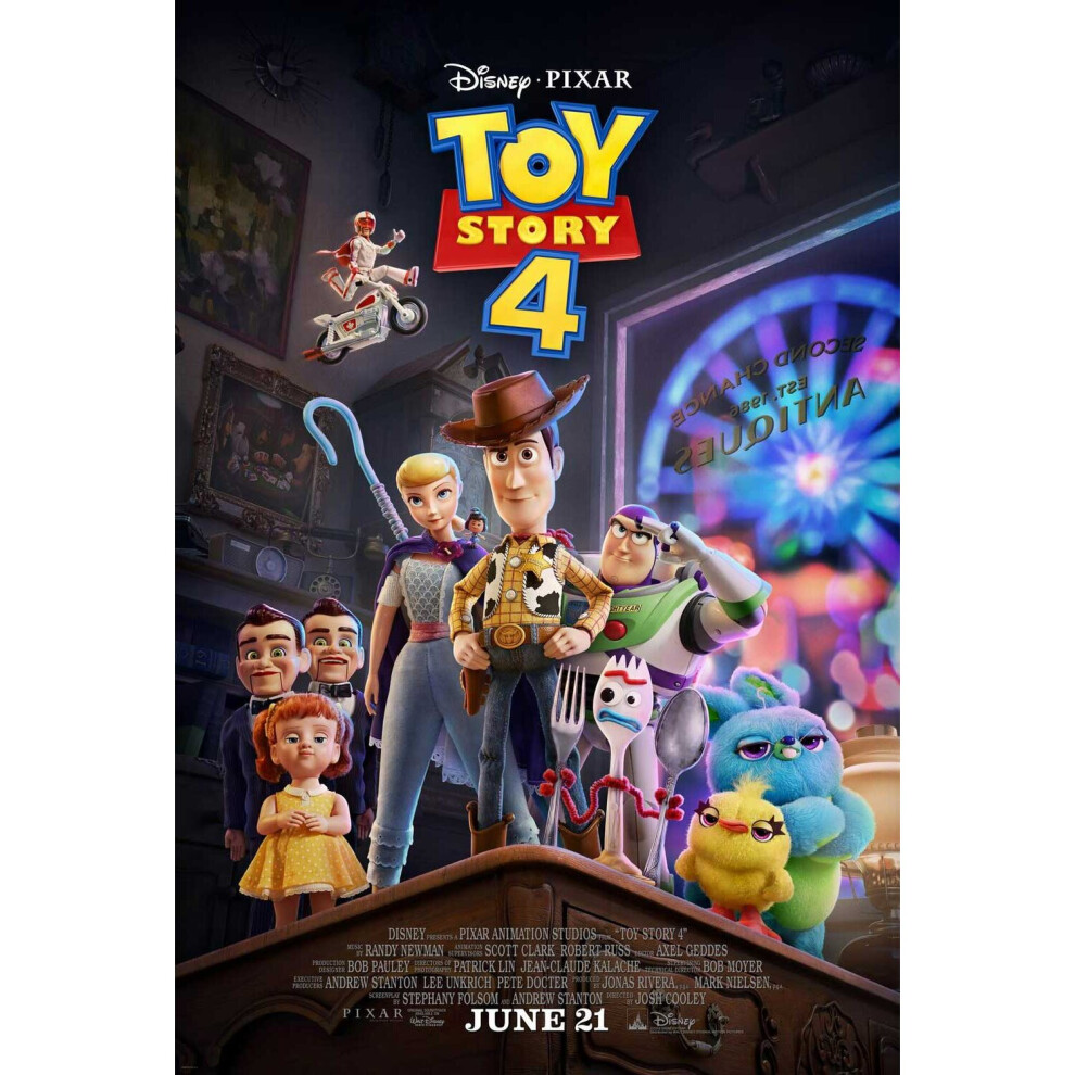 Toy Story 4 Original Movie Poster - Final Style