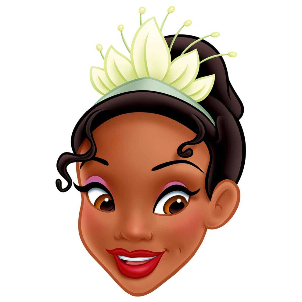 Disney Princess Tiana Card Fancy Dress Mask